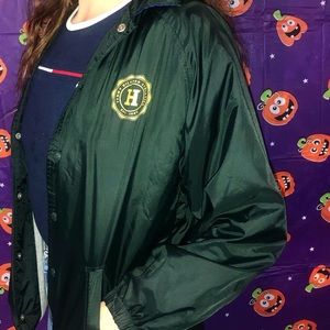 Tommy Hilfiger Army green wind breaker